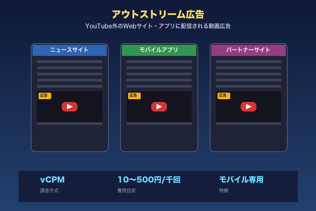3-5. アウトストリーム広告|YouTube外のサイトにも広告を配信