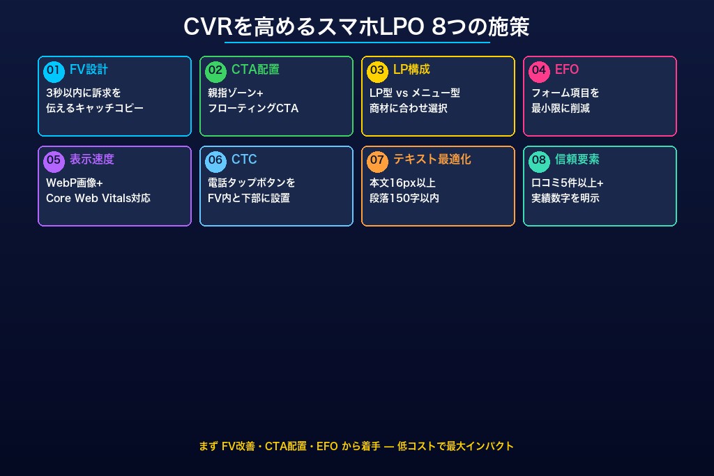 第4章 CVRを高める8つのスマホLPO施策|ファーストビューからフォームまで