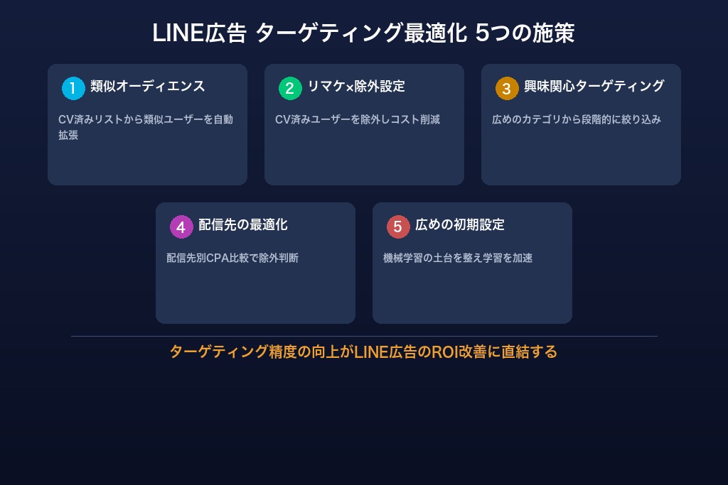 4-1. 類似オーディエンスでLINE広告のリーチ精度を向上させる