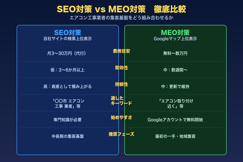 第4章 SEO・MEO対策でエアコン工事の集客基盤をつくる方法