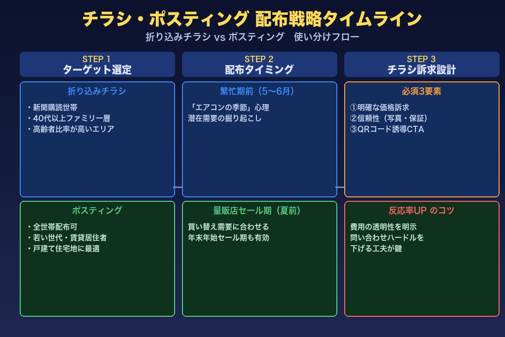 第5章 チラシ・ポスティングで地域のエアコン工事需要を取り込む実践法