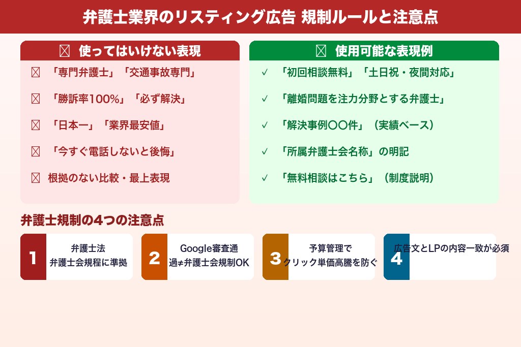 第5章 弁護士が守るべきリスティング広告の規制ルールと4つの注意点