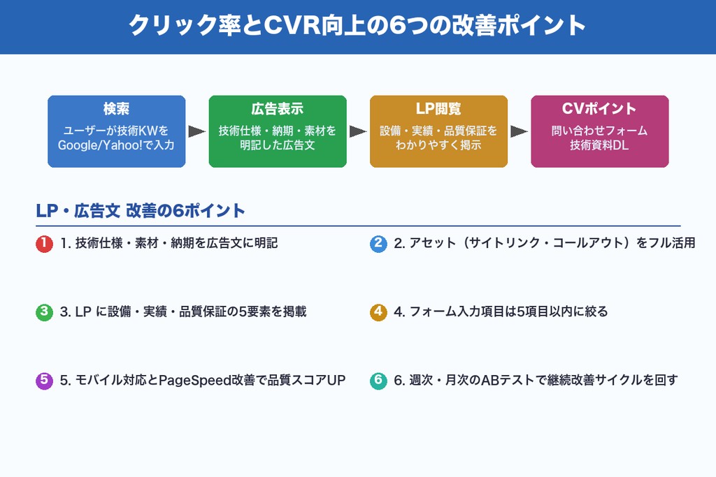 第5章 クリック率とコンバージョンを高める広告文・LP改善の6つのポイント