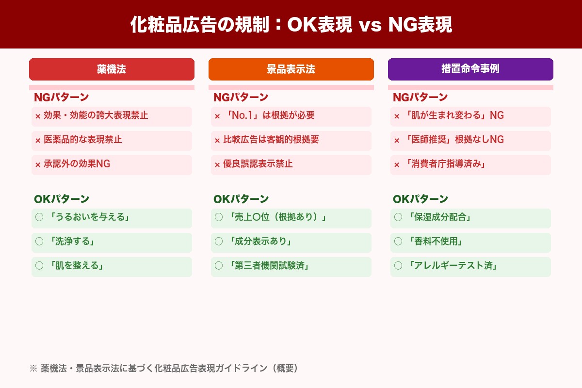 第3章 薬機法・景品表示法が化粧品広告に課す3つの法規制と注意点