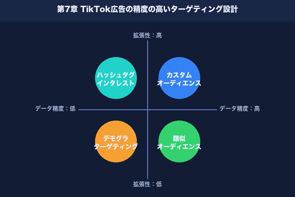 第7章 TikTok広告のターゲティング機能｜年齢・興味関心・行動の絞り込み