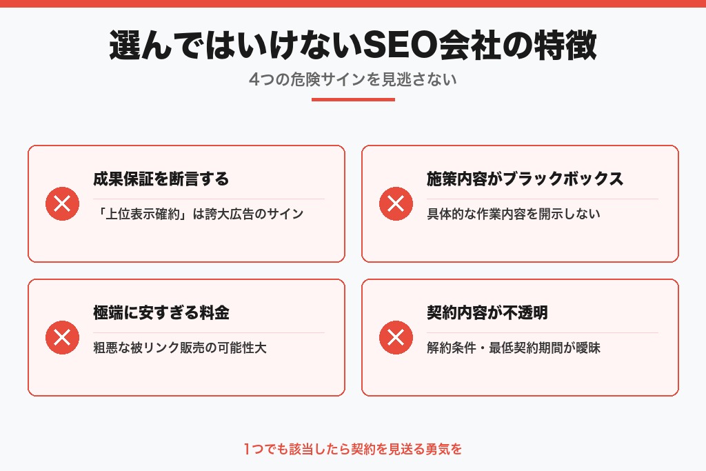 第7章 選んではいけない千葉のSEO対策会社の特徴