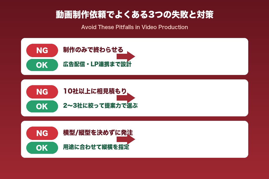 第8章 福岡の動画制作で失敗しないために押さえたい注意点
