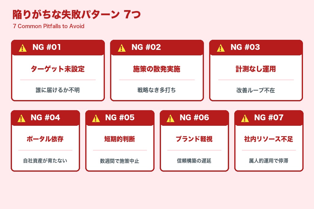 第9章 不動産集客で見落としがちな注意点｜失敗パターン7つ