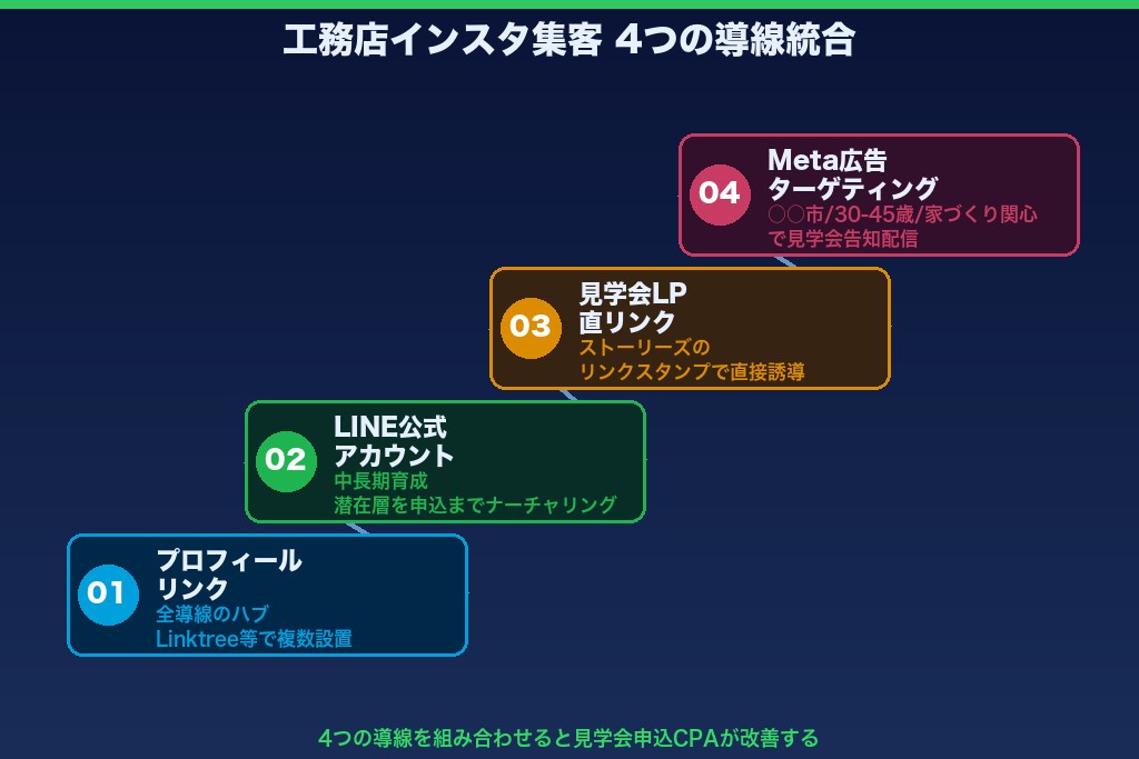 第6章 ホームページ・LINE・見学会をつなぐ｜工務店インスタの集客導線の作り方