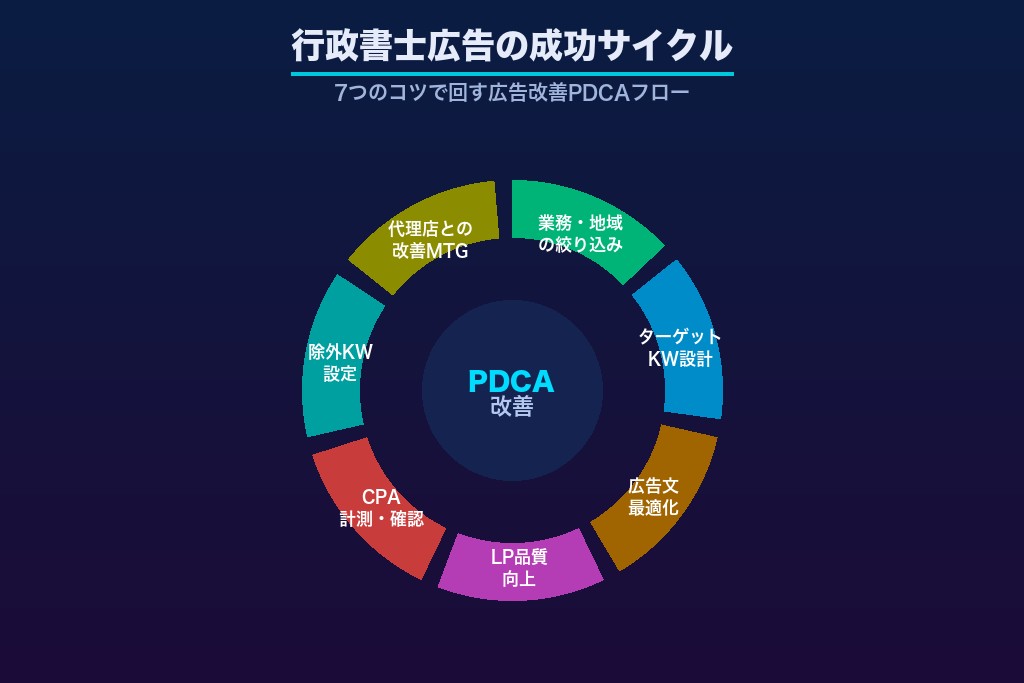 第6章 成果を出すための運用設計｜行政書士広告で押さえる7つのコツ