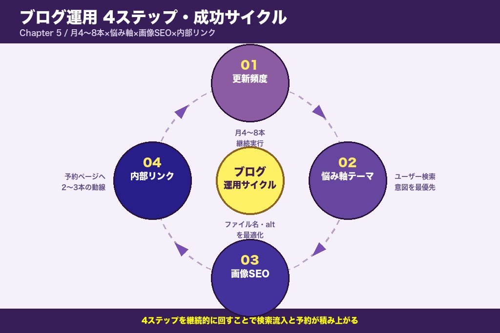 第5章 ブログ運用で成果を出すネイルサロンSEOコンテンツ戦略