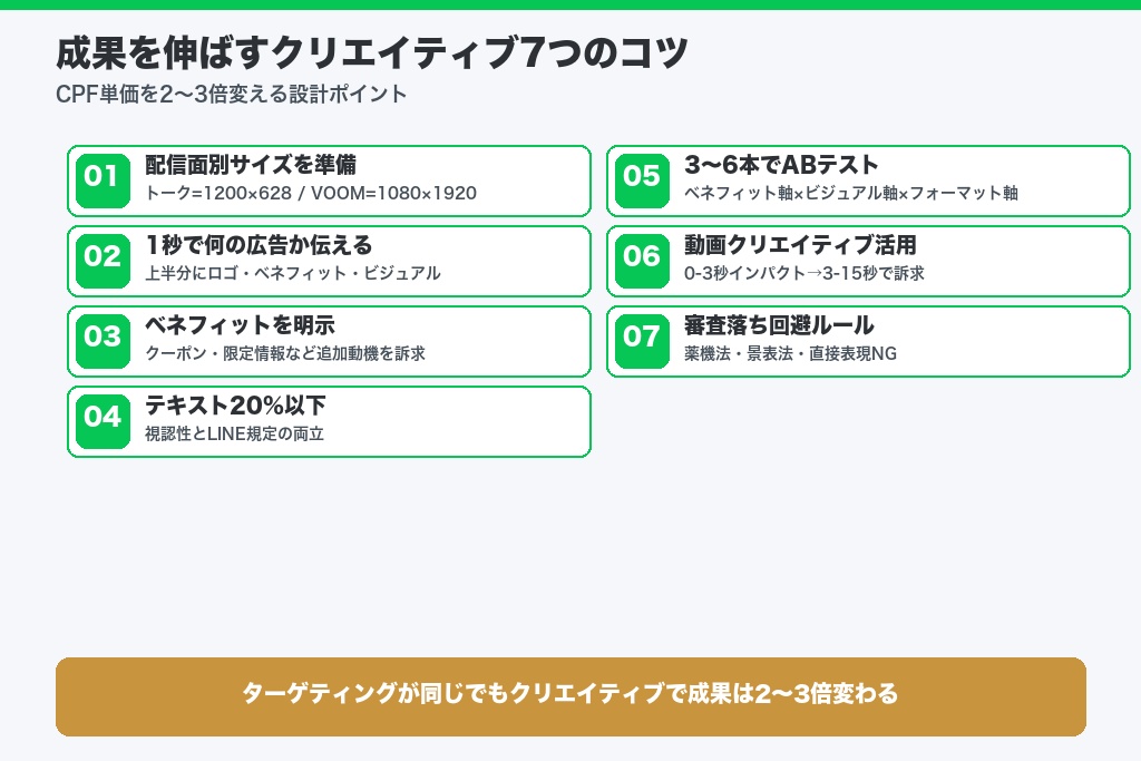 第8章 成果を伸ばすクリエイティブ制作のコツ7選