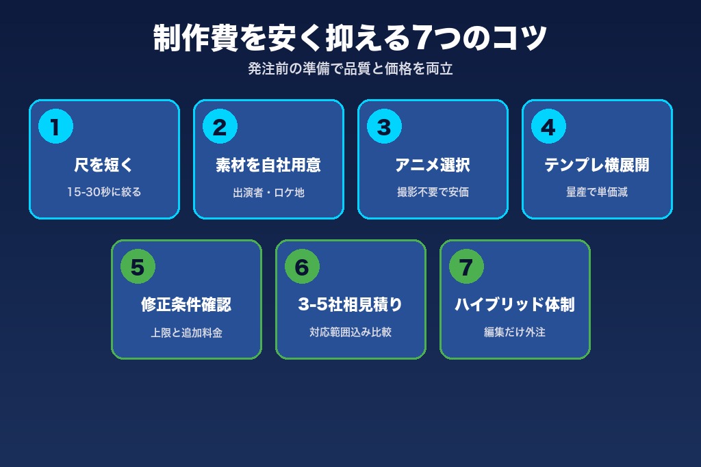 第4章 制作費を安く抑える7つのコツ｜格安でも品質を担保する方法