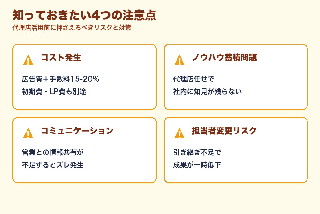 第4章 知っておきたいBtoB広告代理店のデメリットと4つの注意点