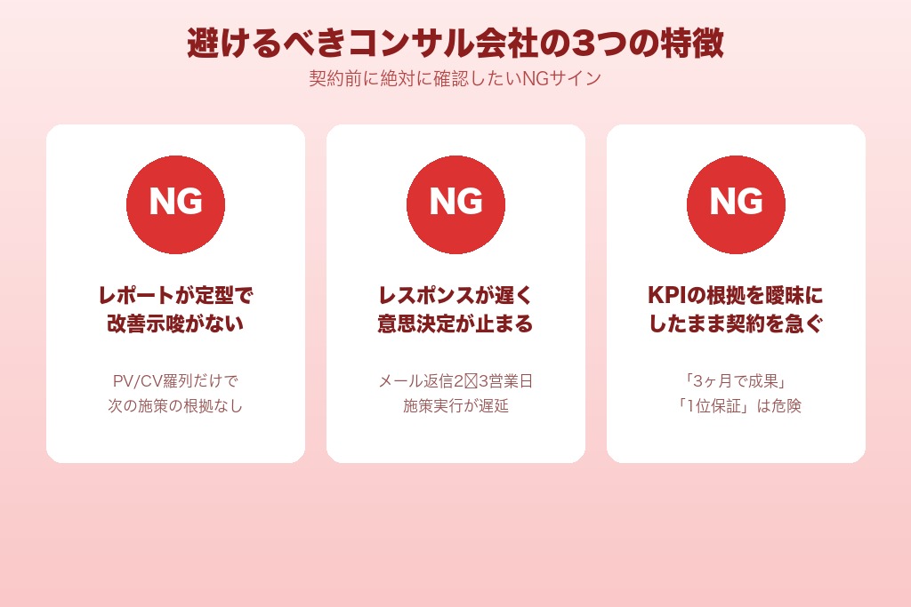 第10章 避けるべきオウンドメディアコンサル会社の3つの特徴