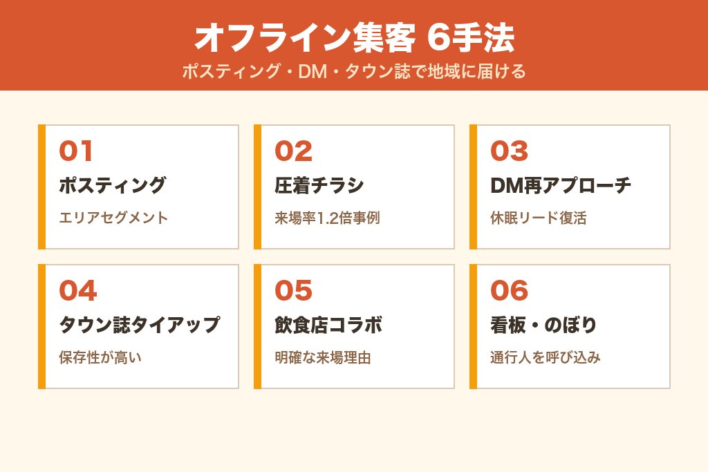 第4章 チラシ・ポスティングを軸にしたオフライン集客の手法6つ