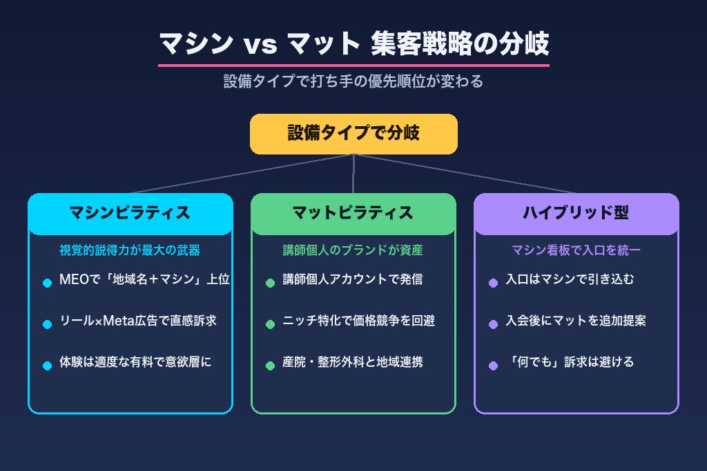 第6章 マシンvsマット集客戦略の分岐設計