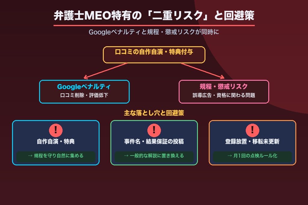 第6章 弁護士MEOで成果が出ない・規程違反になる落とし穴と回避策