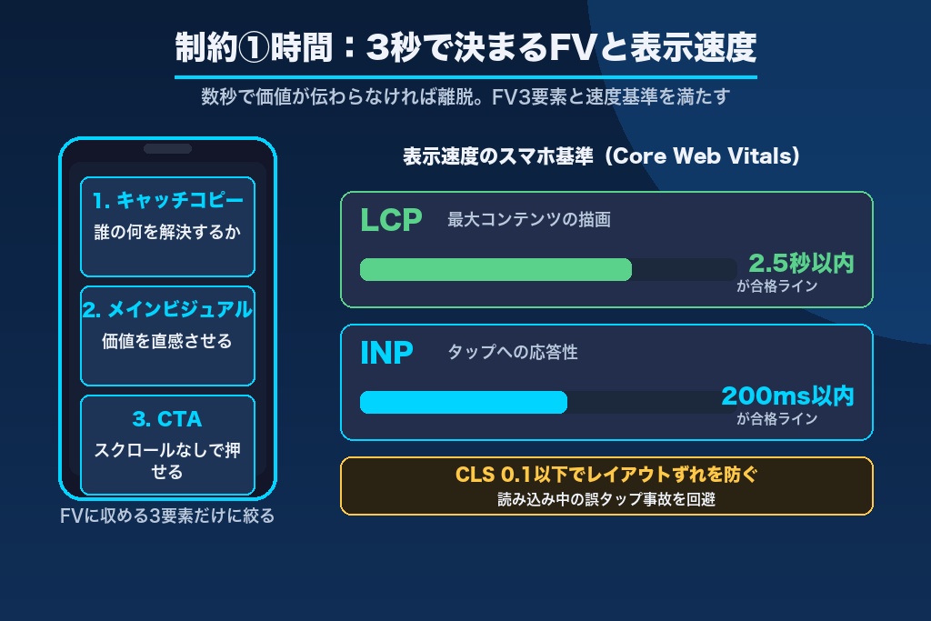 第2章 【制約①時間】3秒で決まるファーストビューと表示速度の設計