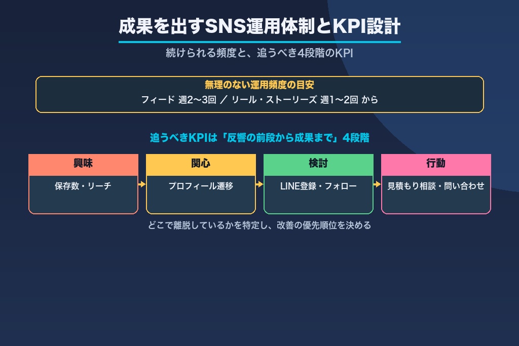 第7章 成果を出すリフォーム会社のSNS運用体制とKPI設計