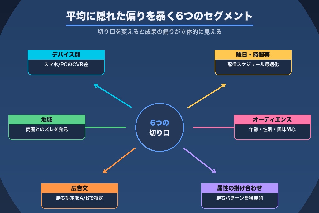 第5章 セグメント分析の6つの切り口|デバイス・曜日時間帯・地域・属性