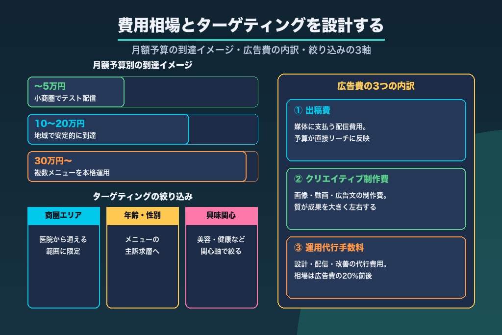 第6章 歯科医院のインスタ広告の費用相場とターゲティング設計