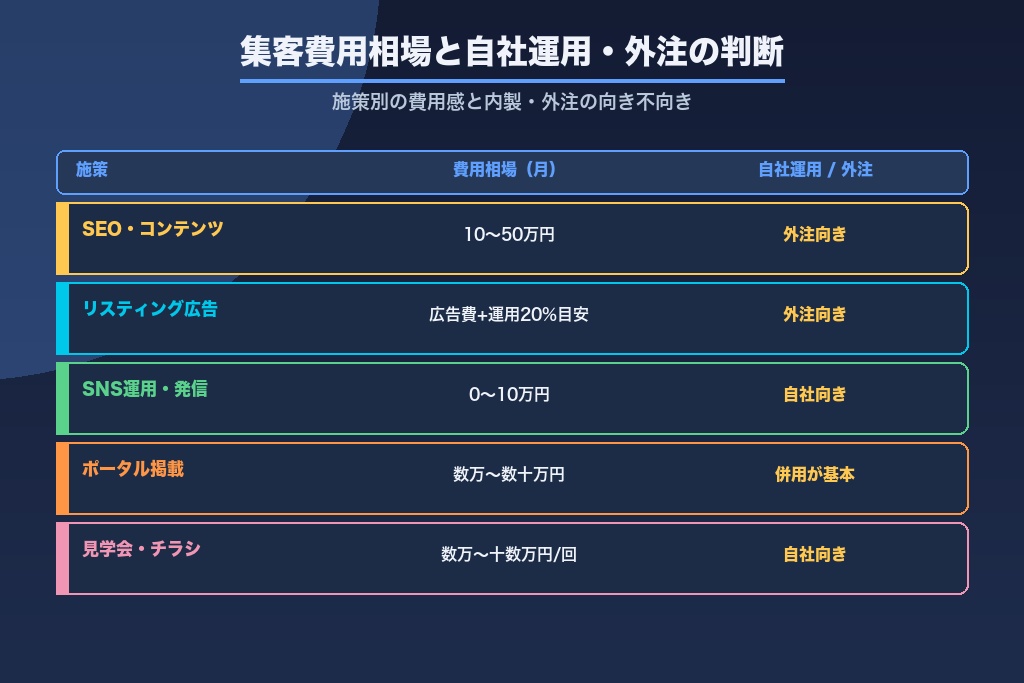 第9章 注文住宅の集客にかかる費用相場と自社運用・外注の判断基準