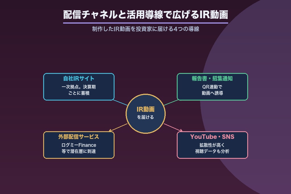 第7章 配信チャネルと活用導線で広げるIR動画