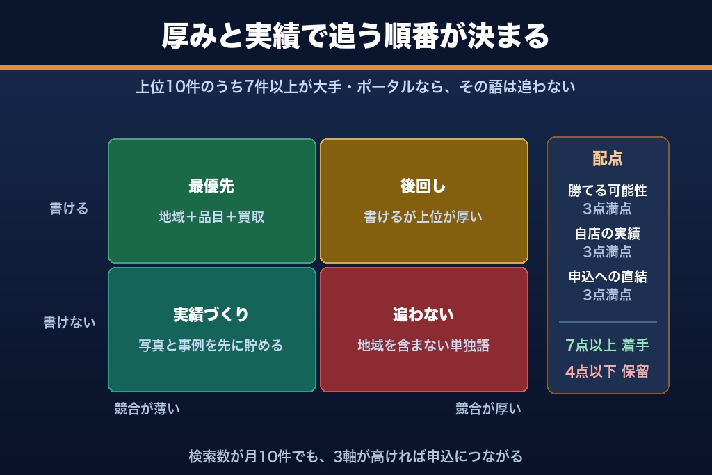 第5章 大手チェーン・フリマアプリとの競合構造|個店のリサイクルショップが勝てる検索領域