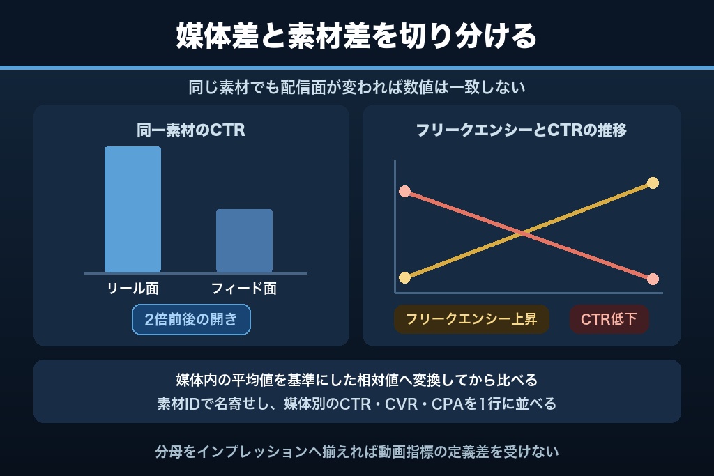 第6章 クリエイティブを媒体横断で公平に比べる4つの評価手順｜SNS広告の効果測定で素材の優劣を見極める