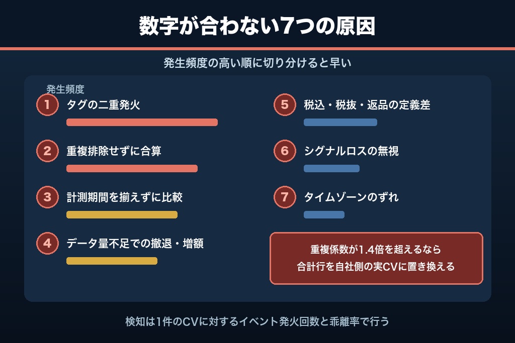 第11章 SNS広告の効果測定でよく起きる計測ミス7つ｜数字が合わない原因の切り分け方