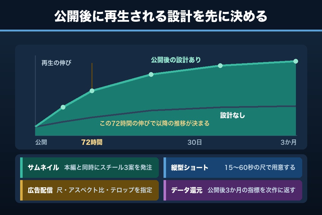 第7章 公開後に再生されるMVの設計|発注時点で決めておく4つのこと