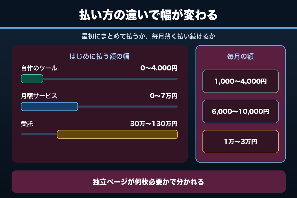 第7章 制作費用の相場と内訳｜ダンススクールのホームページにかかる初期費用と月額