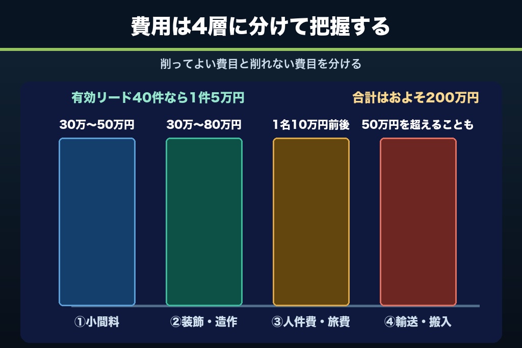 第11章 出展費用の内訳と1引合いあたりの獲得コスト|製造業の展示会集客の投資判断