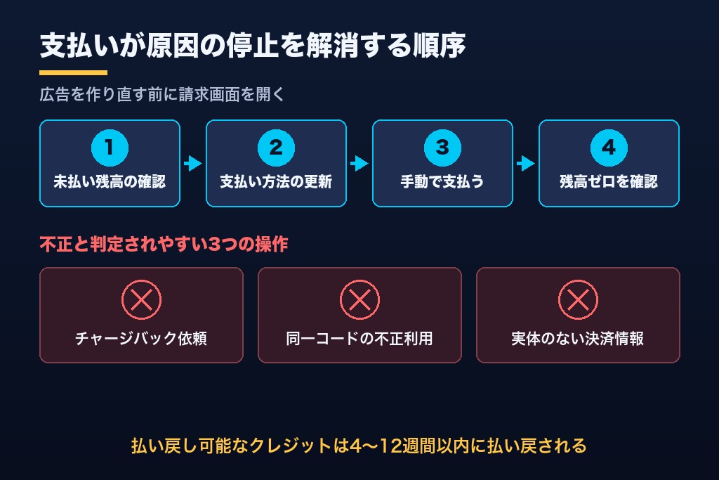 第5章 未払い・チャージバック・不正な決済｜支払いが原因のGoogle広告アカウント停止