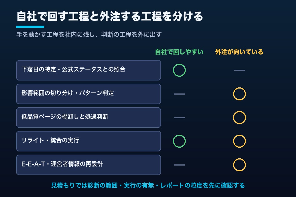 第8章 コアアップデート対策に強いSEO会社6選|支援範囲と費用で比較