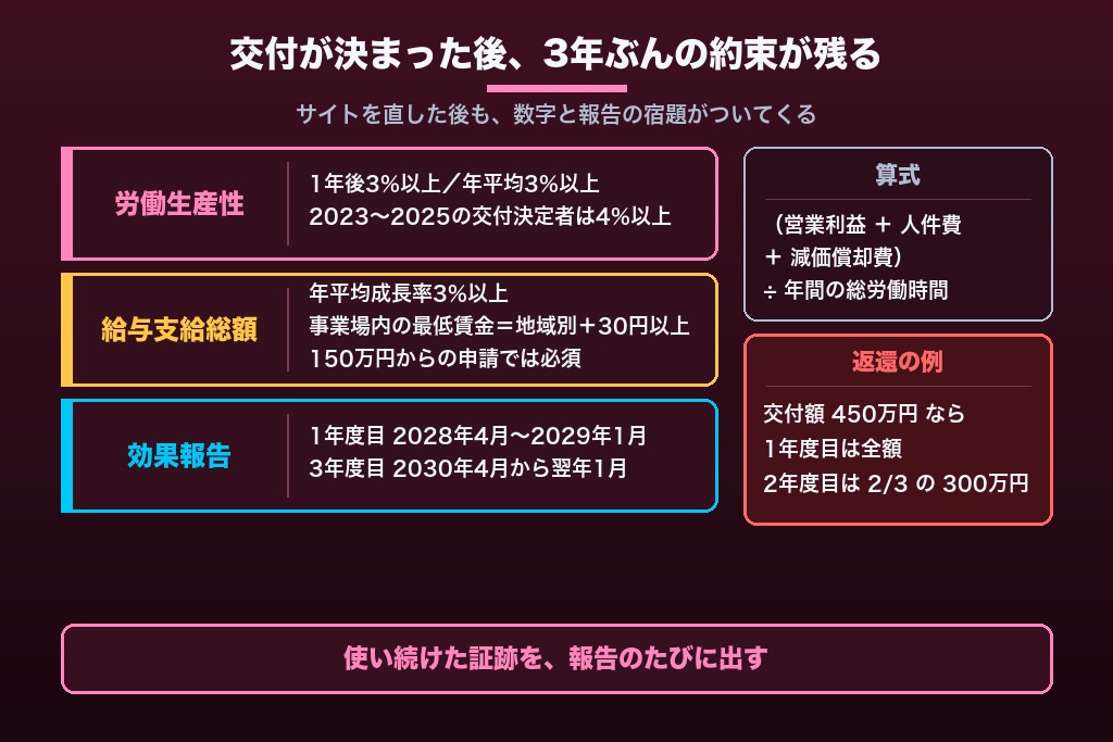 第5章 交付決定後3年間に求められる労働生産性と賃上げ｜ホームページ制作と一緒に立てる事業計画