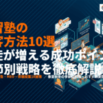 学習塾が絶対やるべき最強集客方法10選！生徒が増える成功ポイントと季節別戦略を徹底解説