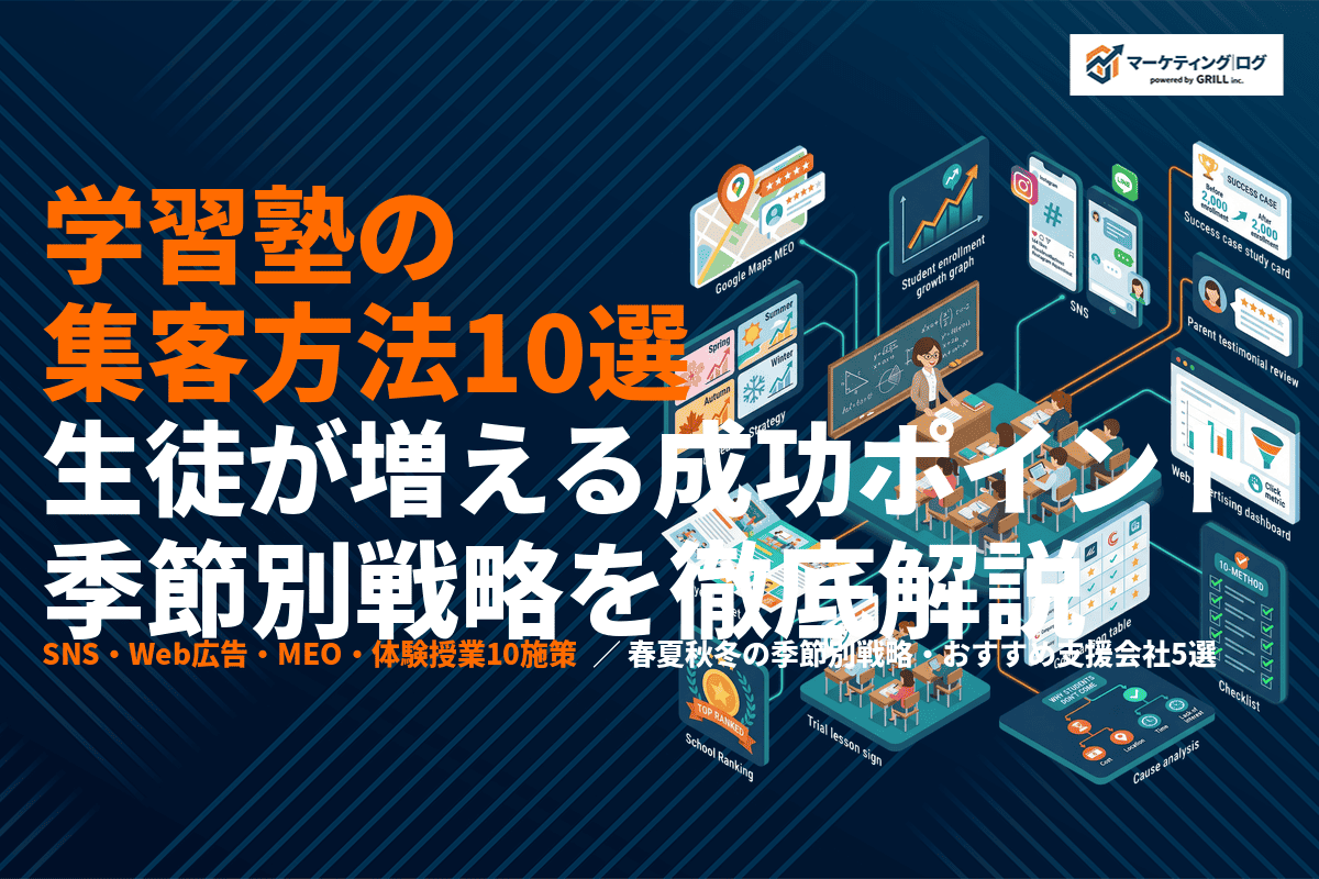 学習塾が絶対やるべき最強集客方法10選！生徒が増える成功ポイントと季節別戦略を徹底解説