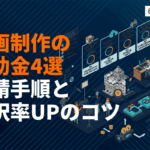 【2026年最新】動画制作に使える補助金・助成金4選とは？申請手順と採択率アップのコツを解説！