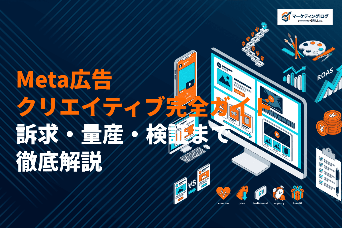 【プロが解説】Meta広告クリエイティブの作り方完全ガイド！訴求・量産・検証まで徹底解説