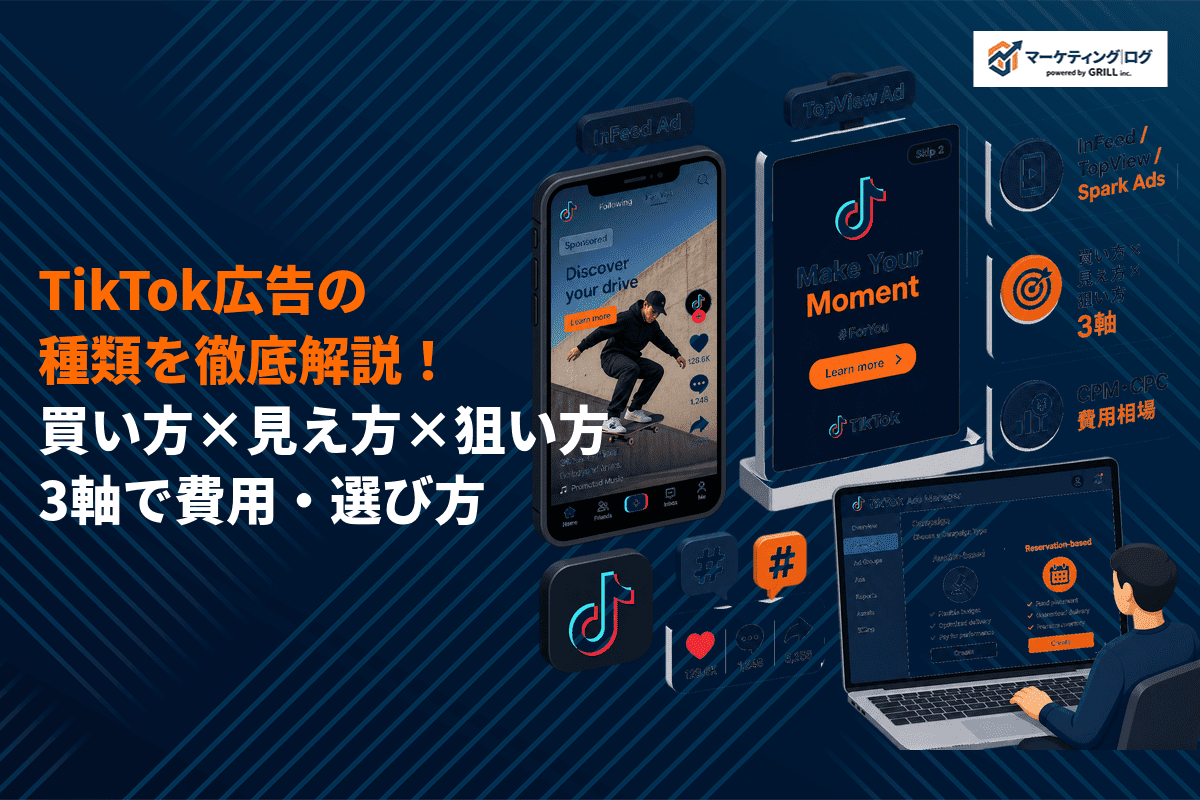 TikTok広告の種類を徹底比較！それぞれの特徴や費用、選び方まで解説！