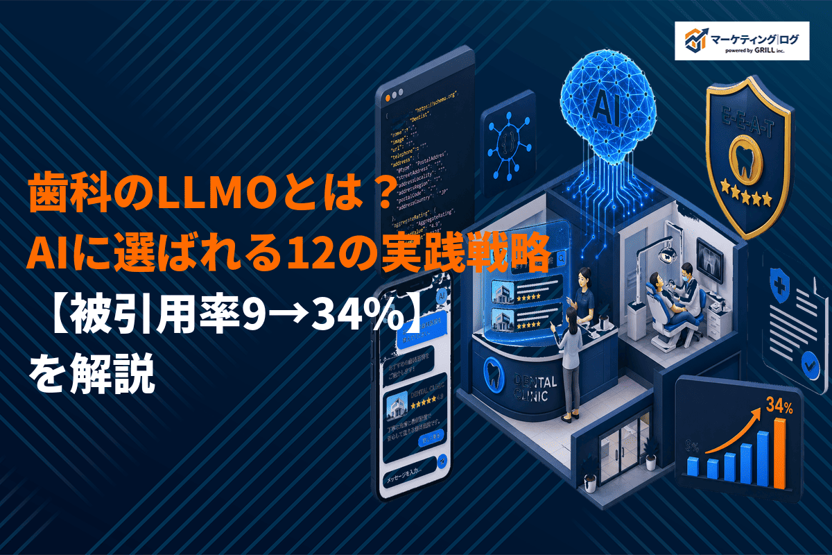 歯科医院がやるべきLLMO対策とは？AI検索で選ばれるための12個の実践戦略を解説！