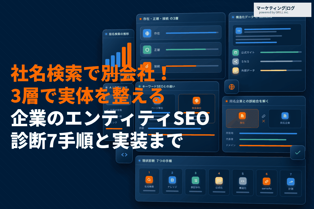 エンティティSEOとは？AI時代に検索エンジンから選ばれるサイトになる実践手順！